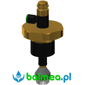 Część górna do przyciskowej armatury spłukującej WC