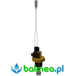 Część górna przyciskowej armatury spłukującej