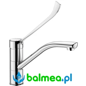 Jednootworowa bateria mechaniczna z ruchomą wylewką 