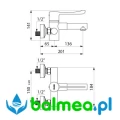 Bateria termostatyczna SECURITHERM BIOCLIP do zlewu - rysunek.jpg
