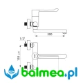 Sekwencyjna mechaniczna bateria ścienna do umywalki - rysunek.jpg