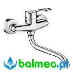 Ścienna bateria mechaniczna do zlewu