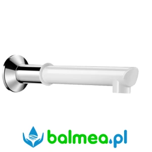 Ścienna bateria umywalkowa z wylewką zatrzaskową BIOCLIP