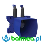 Skrzynka podtynkowa do termostatycznej baterii natryskowej