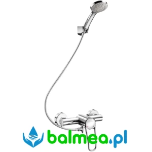 Komplet natryskowy samoopróżniający z baterią mechaniczną EP