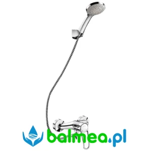 Komplet natryskowy, samoopróżniający z baterią mechaniczną EP