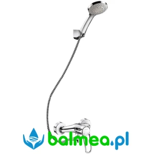 Komplet natryskowy, samoopróżniający z baterią mechaniczną EP