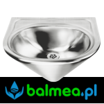 Umywalka naścienna Franke ze stali szlachetnej