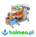 Zestaw do sprzątania Splast TSZ-0005 sześciowiadrowy z workiem na śmieci i kuwetami