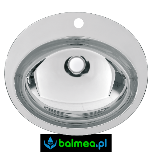 Umywalka owalna ze stali nierdzewnej polerowanej Franke RNDH451-O zdjęcie.png