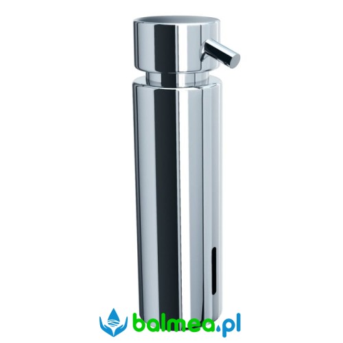 Dozownik mydła w płynie MERIDA mocowany do blatu poj. 300 ml - mosiądz chromowany polerowany.jpg