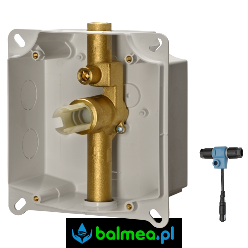 Puszka montażowa mechanizmu spłukującego podtynkowego do pisuaru Franke AQUA400 zdjęcie.png