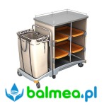 Zestaw hotelowy Splast TSH-0002 wózek z koszem na bieliznę pościelową