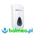 Dozownik mydła w płynie 400 ml Merida TOP mini - okienko szare