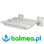 Siedzisko prysznicowe składane białe