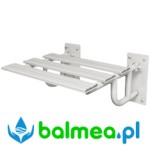 Siedzisko prysznicowe uchylne ze wspornikami