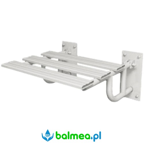 siedzisko prysznicowe uchylne ze wspornikami stalowe białe.jpg